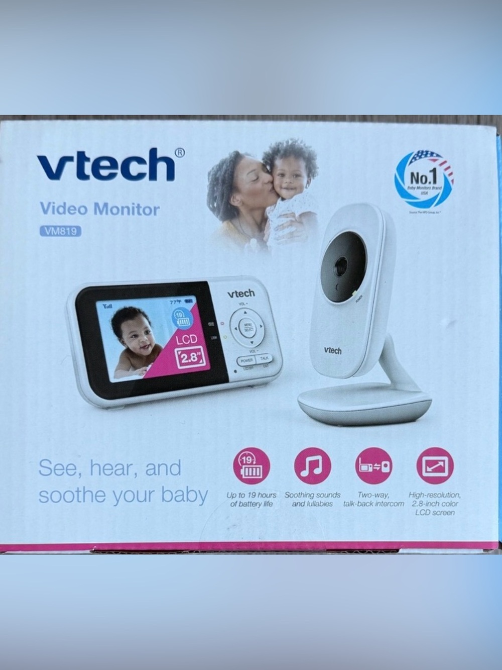 VTech Baby Monitor Camera & Parent Unit - Picture 4 of 4
